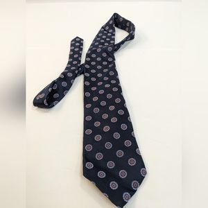 Ties 2/$10, 3/$15 Ike Behar Blue Silk Floral Tie